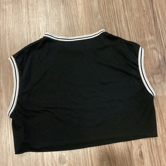 Sixth June black crop top - Picture 3 of 3